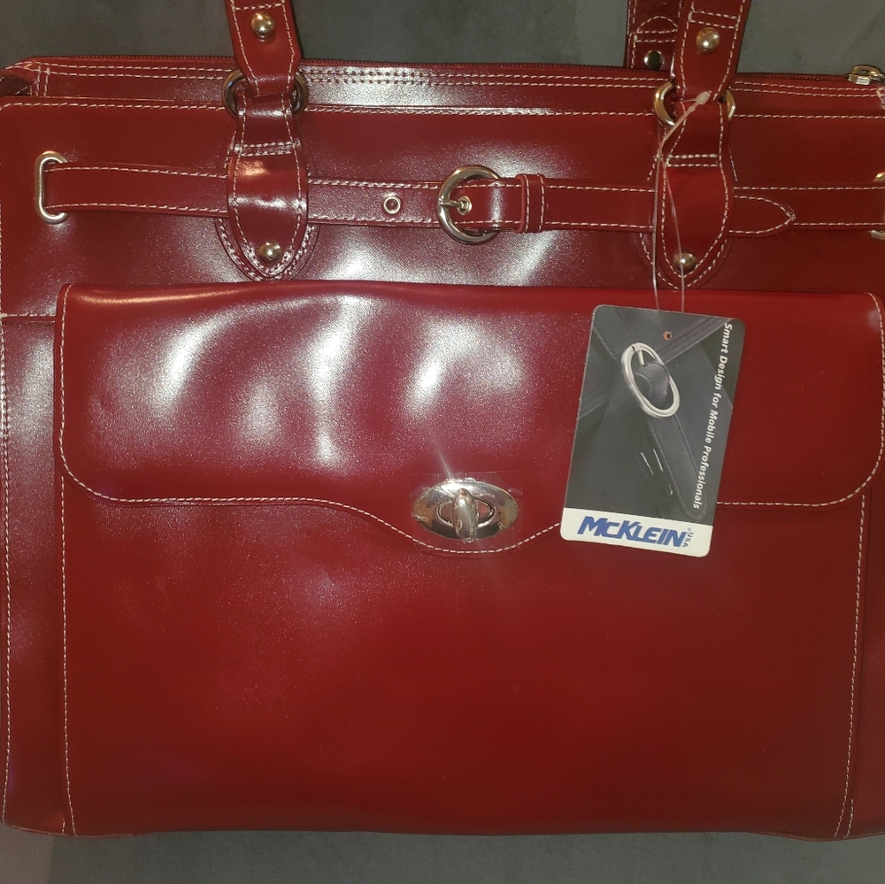 McKlein Leather Work Tote